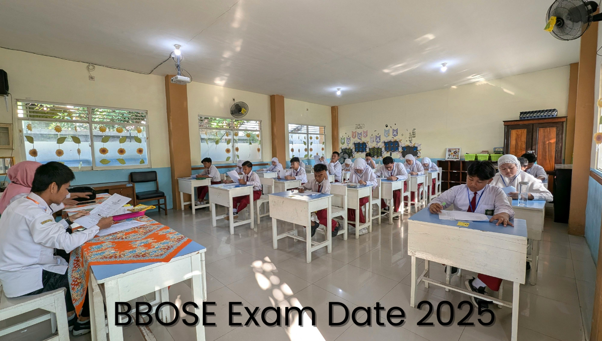 BBOSE Exam Date 2025